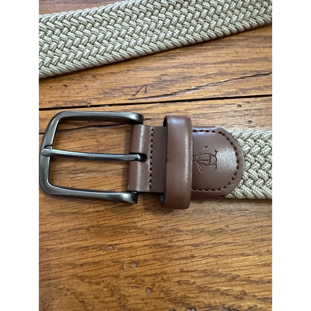 penguin leather and‎ braided belt large 38-40